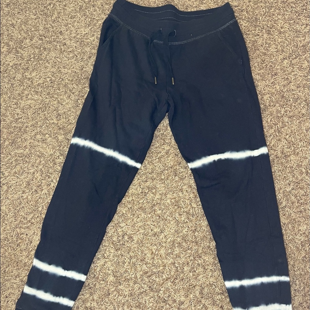 Black and White Joggers